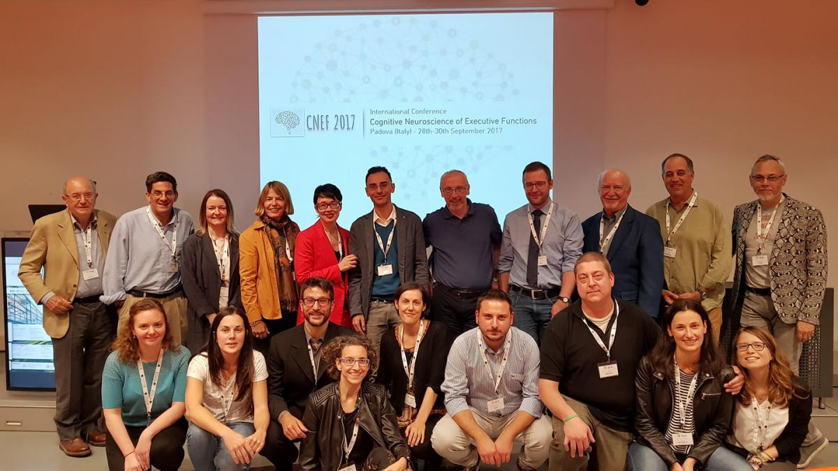 This is a picture with speakers and organizers at CNEF2017